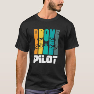 Camiseta Piloto De Drone Quadcopter Fvp Operador De Voo 1
