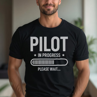 Camiseta Piloto De Estudantes Engraçado Em Curso