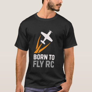 Camiseta Piloto de helicóptero de avião RC Controle remoto 