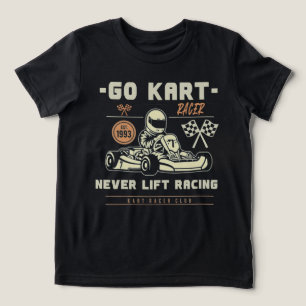 Camiseta Piloto de Kart – Never Lift Racing