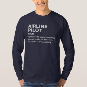 Camiseta Piloto de linha aérea, Tee