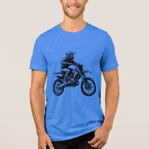 Camiseta Piloto de Moto de Terra