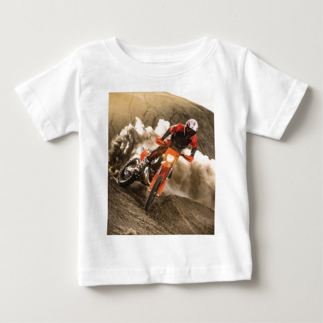Camiseta Piloto de Motocross (Frente)