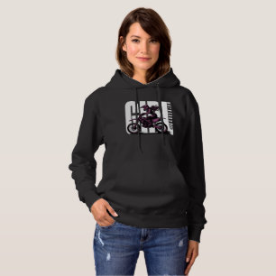 Camiseta Piloto de Motocross Feminina – Corridas Ousadas Of