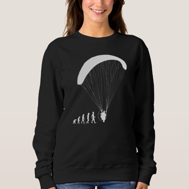 Camiseta Piloto de Paramotor de Evolução (Frente)
