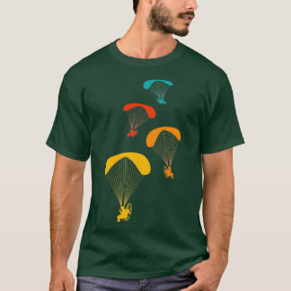 Camiseta Piloto de Paramotor de Vintage - Paramotoring PPG
