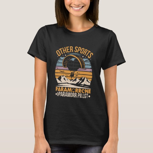 Camiseta Piloto de Paramotor Paramotoring (Frente)