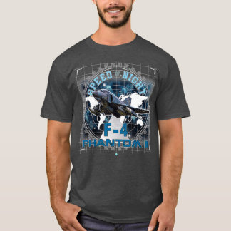 Camiseta Piloto de Veterano de Máquina de Jato Fantasma F4