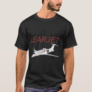 Camiseta Piloto de Voo de Avião de Aprenda