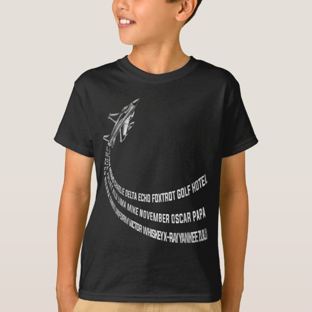 Camiseta Piloto do aeroporto de avião (Frente)