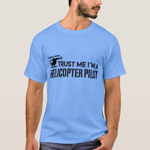 Camiseta Piloto do helicóptero