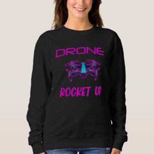 Camiseta Piloto Drone Drone Rocket Up Quadcopter Drones Pil
