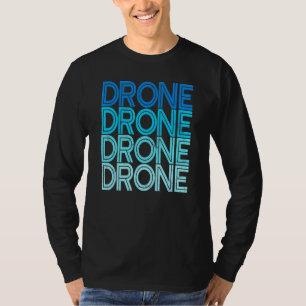 Camiseta Piloto Drone Retro Vintage