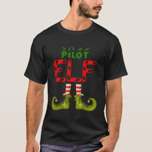 Camiseta Piloto Elf Funny Group Correspondente a pijamas da