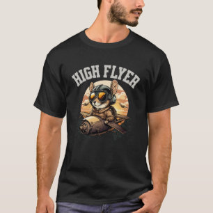 Camiseta Piloto Empresarial Bem-Sucedido do Alto Voo