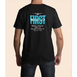 Camiseta Piloto Estudante Primeiro Solo Aviação Personaliza