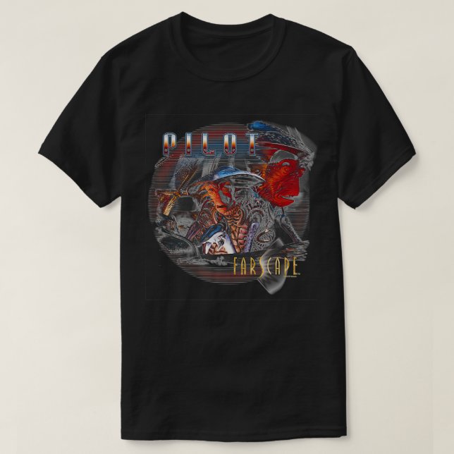 Camiseta Piloto Farscape (Frente do Design)