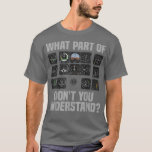 Camiseta Piloto Funny Design Para Aviões Homens Mulheres<br><div class="desc">Piloto Design Funny Para Mulheres Piloto De Avião Para Homens</div>