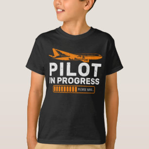 Camiseta Piloto Funny Piloto De Avião De Diversão
