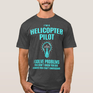 Camiseta Piloto Helicóptero Piloto Helicóptero Piloto I par