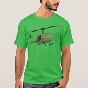 Camiseta Piloto Helicóptero UH1 Huey