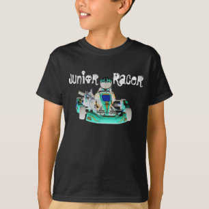 Camiseta Piloto júnior de Kart
