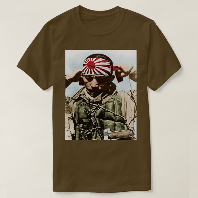 Camiseta Piloto Kamikaze Japonês  (Frente do Design)
