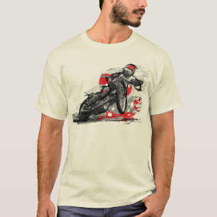 Camiseta Piloto legal da motocicleta do estrada