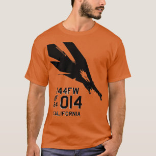 Camiseta Piloto Militar da 144.ª Asa de Combatente FW F15 C
