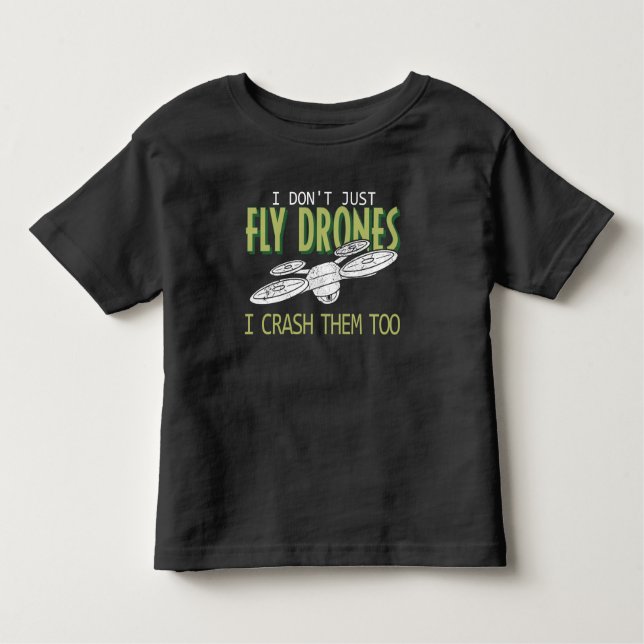 Camiseta Piloto Multirotor-Quadcopter Drone os trava também (Frente)