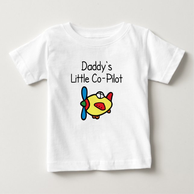 Camiseta Piloto pequeno pai (Frente)