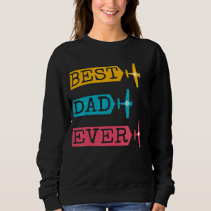 Camiseta Piloto-Piloto Pai-Padre Avião-Pai Para Pai E Da