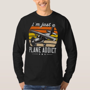 Camiseta Piloto privado Aviação de passageiros comerciais