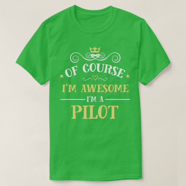 Camiseta Piloto Proud Incrível  (Frente do Design)