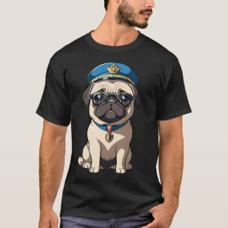Camiseta Piloto Pug