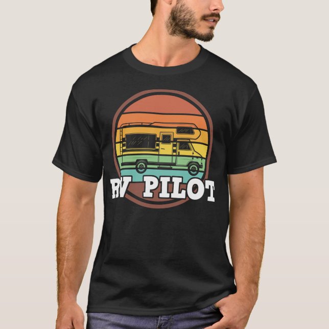 Camiseta Piloto RV Casais de veículos de recreio (Frente)