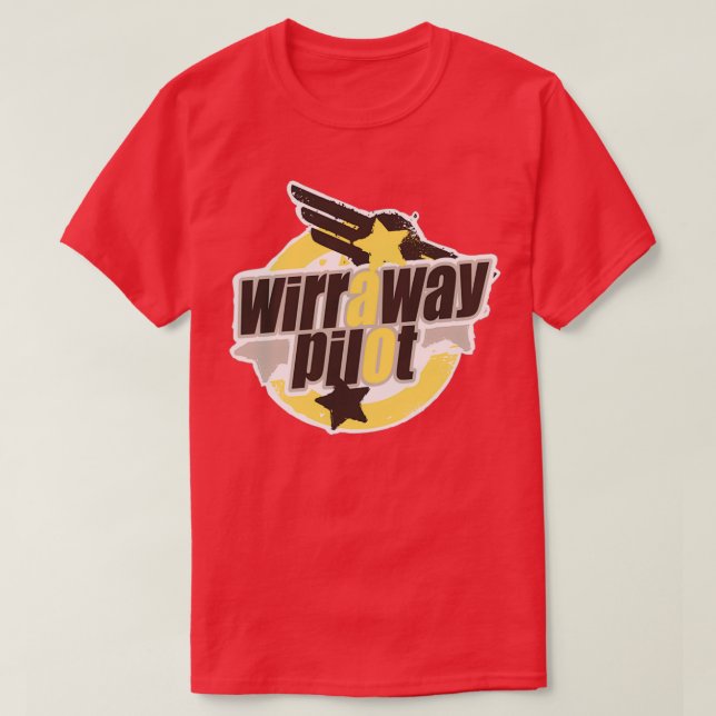 Camiseta Piloto Wirraway (Frente do Design)