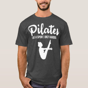 Camiseta Pilotos como um esporte apenas mais duro