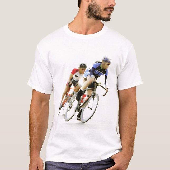 Camiseta Pilotos da bicicleta - cor -4 (Frente)