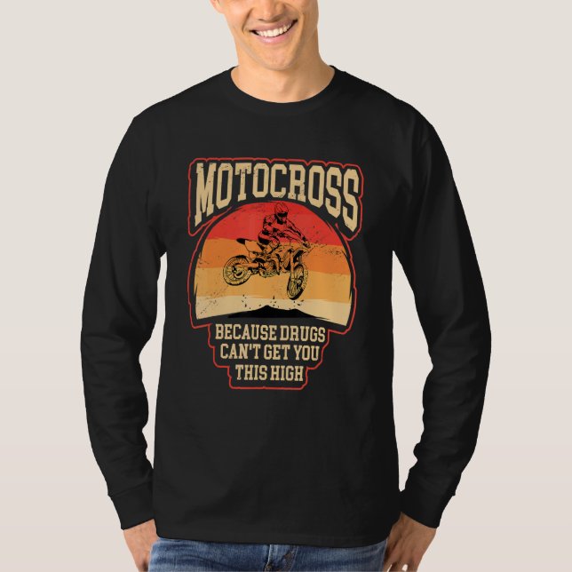 Camiseta Pilotos de moto de saia fazem você ficar alto (Frente)