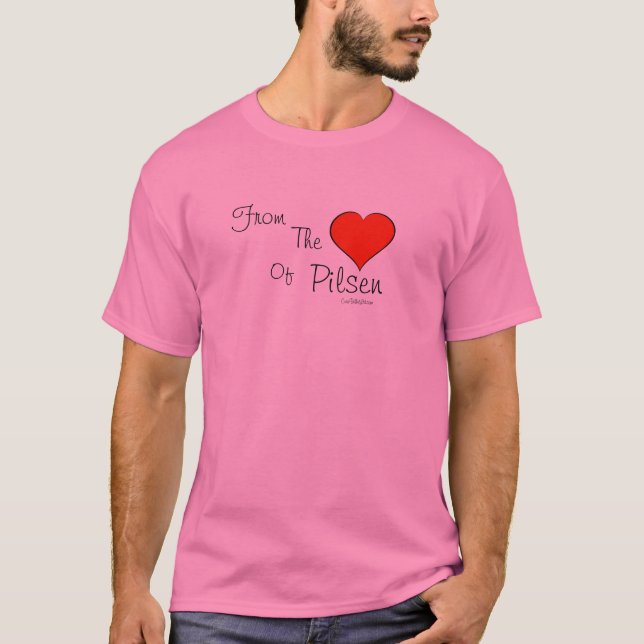 Camiseta Pilsen - do coração de (Frente)