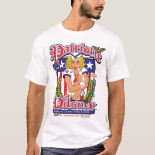 Camiseta Pilsner Patriótico dos EUA