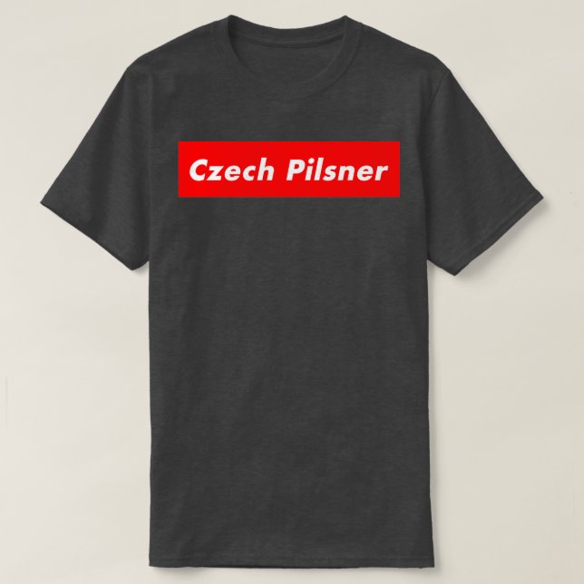 Camiseta Pilsner T Tcheco (Frente do Design)