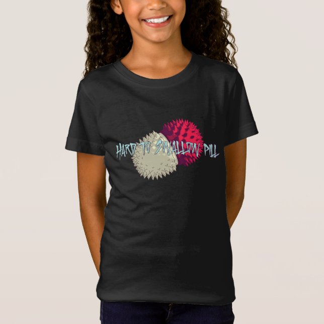 Camiseta Pílula Difícil de Engolir (Frente)