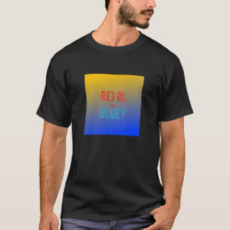 Camiseta Pílula vermelha ou azul
