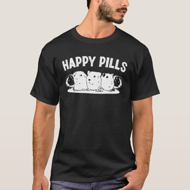 Camiseta Pílulas felizes (Frente)
