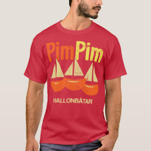 Camiseta Pim Pim Hallonbtar 70s Doces suecos