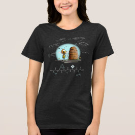 Camiseta Pimenta CHLOE, Bee-3 com texto personalizado, escu