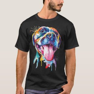 Camiseta Pimenta-De-Cão-De-Cão Colorida