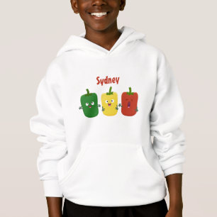 Camiseta Pimenta-de-sino-branco capsicum trio cantando cart